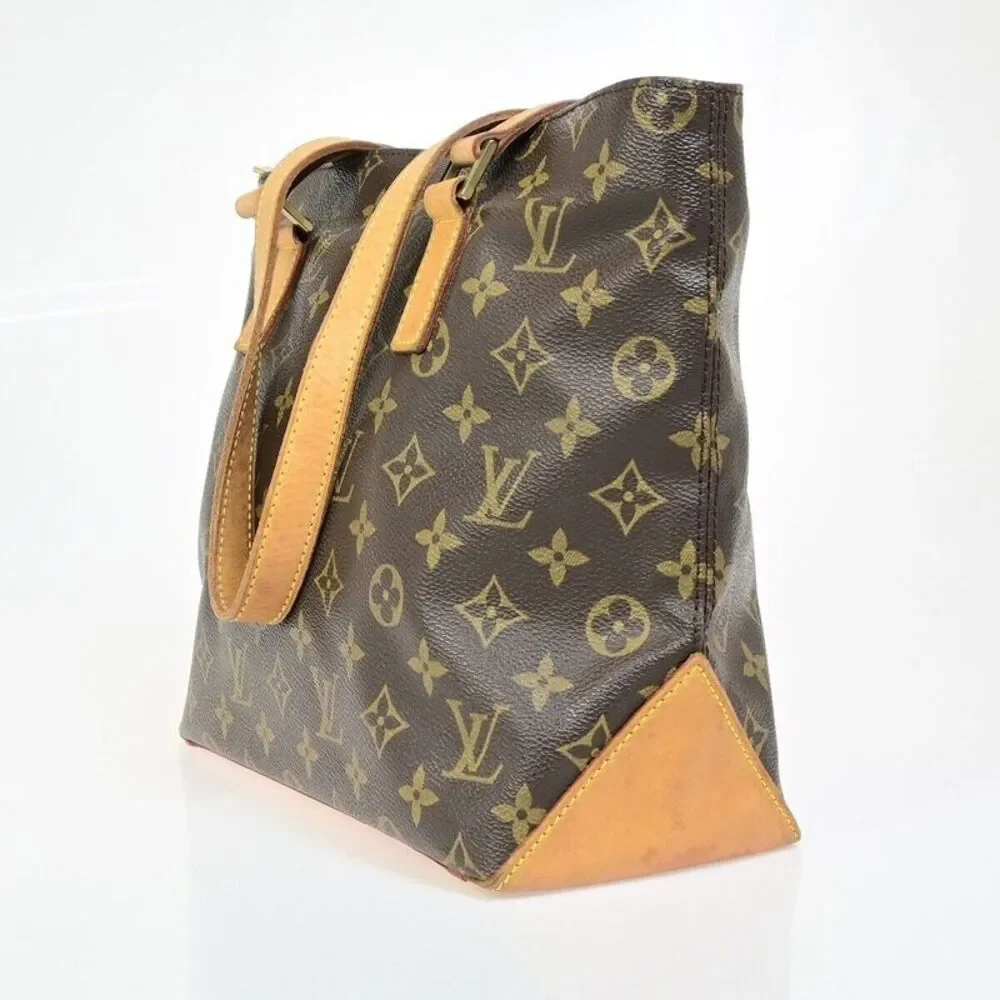 Louis Vuitton Cabas Piano Brown Canvas Shoulder Bag (Pre-Owned) - Picture 10 of 12
